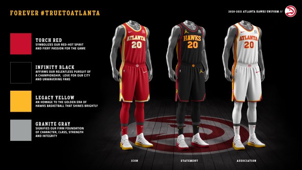 2021 ATL Hawks Uniform Colorway